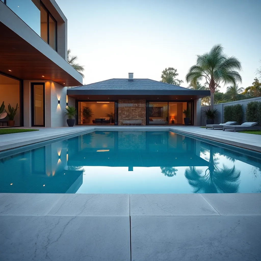 Europiscine, expert de la piscine sur mesure au havre (76) 4 Piscine avec abri design